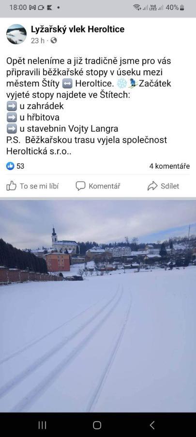 Chata Štíty Bagian luar foto